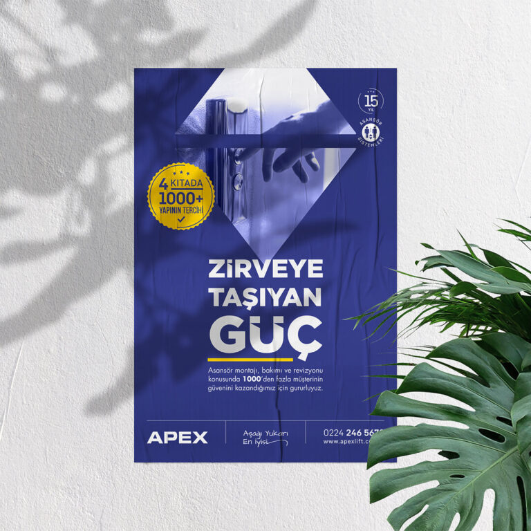 apexlift, afiş tasarım, bursa grafik tasarım