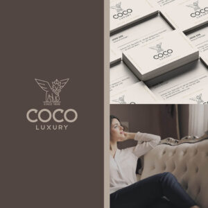 coco luxury, kurumsal kimlik, bursa logo tasarım